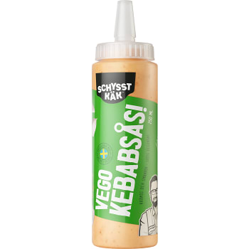 Vegokebabsås 250ml Schysst käk