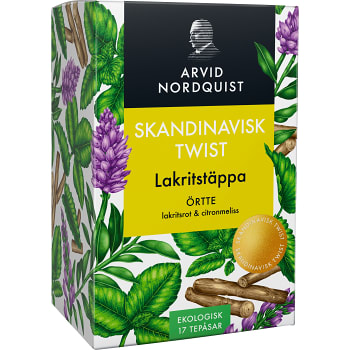 Örtte Larkitstäppa Lakritsrot &amp; Citronmeliss Eko 17-p Arvid Nordquist