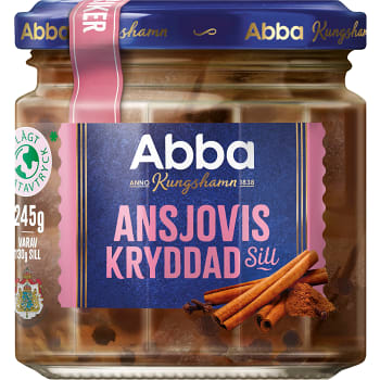 Sill Ansjoviskrydd 245g Abba