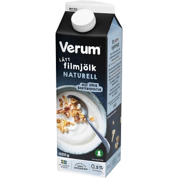Hälsofil 0,5% Naturell 1000g Verum