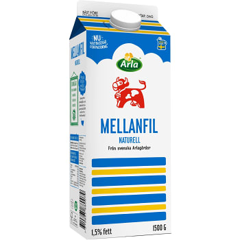 Mellanfil Naturell 1,5% 1500g Arla Ko®