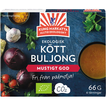 Köttbuljongtärning Ekologisk 6-p Kung Markatta