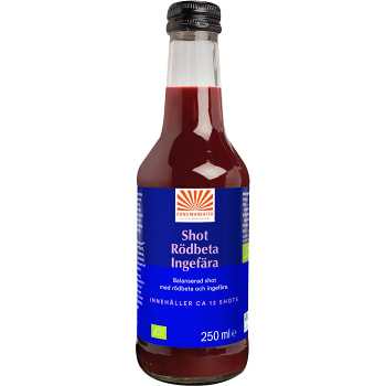 Fruktshot Rödbeta & Ingefära Ekologisk 250ml Kung Markatta | Handla mat ...