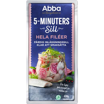5-minuters sillfilé 430g Abba