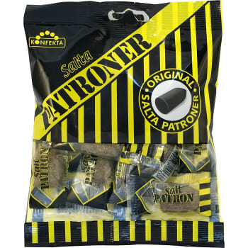 Salta Patroner 90g Konfekta