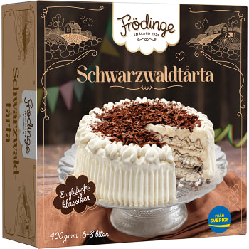 Schwarzwaldtårta Fryst 400g Frödinge