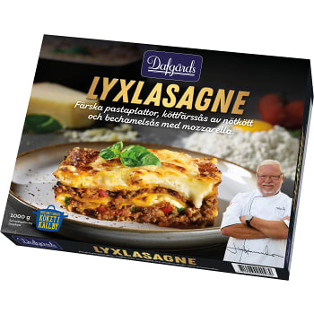 Lyxlasagne Nötkött 1000g Dafgårds