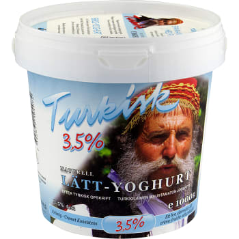 Lättyoghurt Turkisk 3,5% 1kg Lindahls