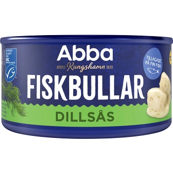 Fiskbullar i dillsås 375g Abba