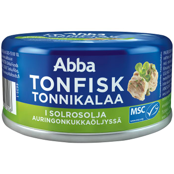 Tonfisk i solrosolja 200g Abba