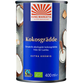 Kokosgrädde 400ml KRAV Kung Markatta
