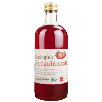 Jordgubbssaft 50cl KRAV Torfolk Gård