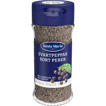 Svartpeppar Mellanmalen 30g Santa Maria