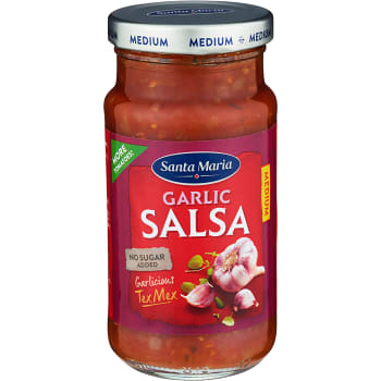 Garlic Salsa 230g Santa Maria