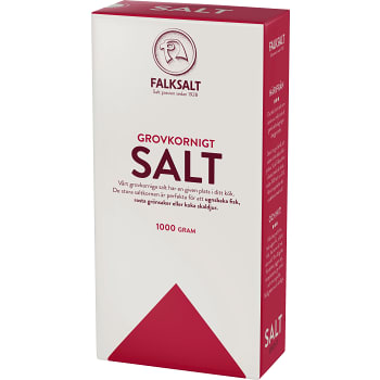 Grovkornigt Hushållssalt 1kg Falksalt