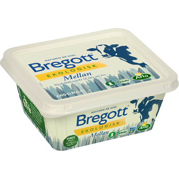 Smör &amp; rapsolja Mellan Ekologisk 600g Bregott®