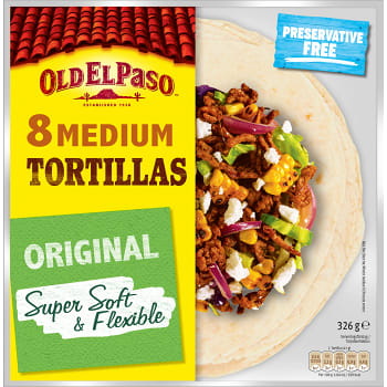 Tortilla Flour Medium 8-p Old el paso
