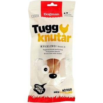 Tuggknut med kyckling Large Dogman