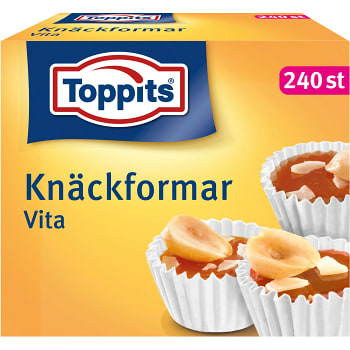 Knäckformar Vita 240-p Toppits