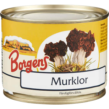 Murklor 200g Borgens