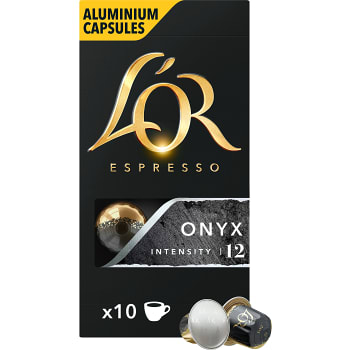 Kaffekapslar Espresso Onyx 10-p L´Or