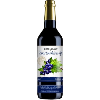Saft Svartvinbär 50cl Herrljunga