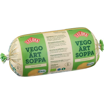 Vegetarisk ärtsoppa 500g KRAV Lecora