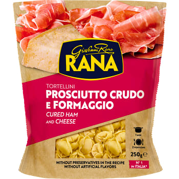 Tortellini Lufttorkad Skinka och ost 250g Rana