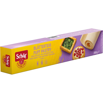 Millefoglie Smördeg Glutenfri Laktosfri Fryst 250g Schär