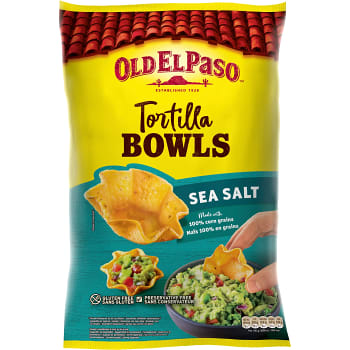 Tortilla Bowls Seasalt 150g Old El Paso