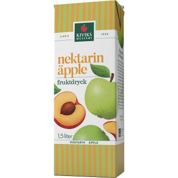 Fruktdryck Nektarin &amp; äpple 1,5l Kivik Musteri