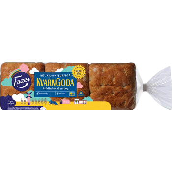 KvarnGoda Rågbröd 420g Fazer | Handla mat online från din lokala ICA-butik