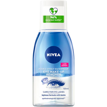 Sminkborttagning Ögon Double Effect Eye Make-up Remover 125ml NIVEA