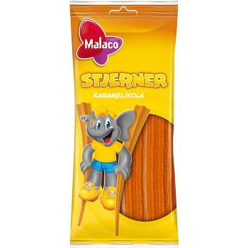 Stjärnor Karamell 92g Malaco