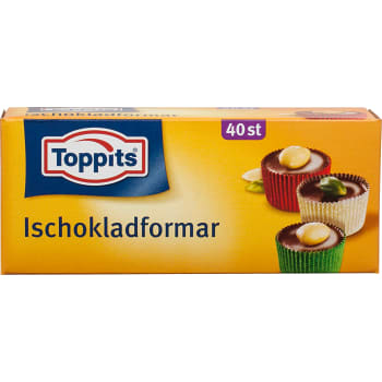 Ischokladformar 40st Toppits