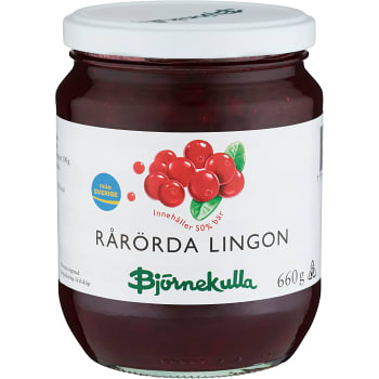 Lingon Rårörda 660g Björnekulla
