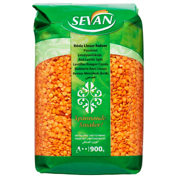 Linser Röda 900g Sevan