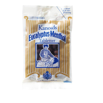 Halstabletter Eukalyptus menthol 65g Kanolds