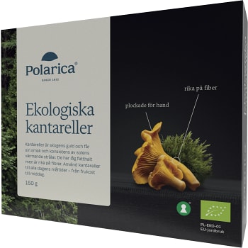 Kantareller ekologiska 150g Polarica