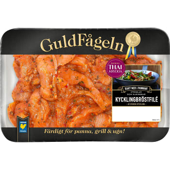 Kyckling Thai Strimlad 600g Guldfågel