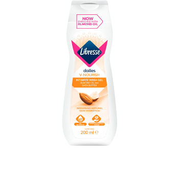 Intimtvätt Mandel Shea 200ml Libresse