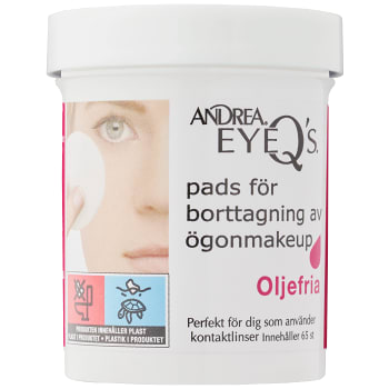 Oil free Sminkborttagning Pads 65st Andrea