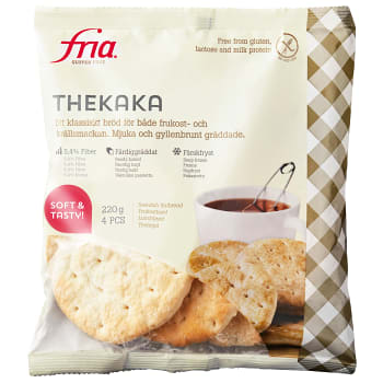 Thekaka Glutenfri Fryst 220g Fria
