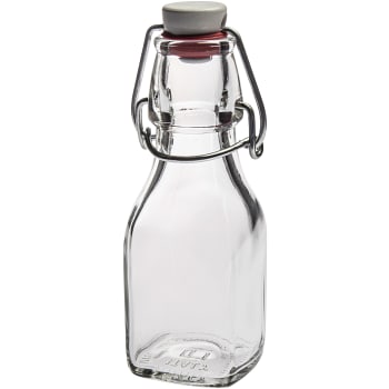 Flaska med kork 12,5cl Bormioli