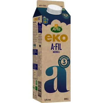 A-fil Naturell Plus Dofilus 3% Ekologisk 1000g Arla®