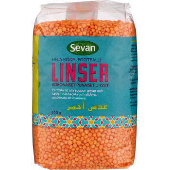 Linser Röda 905g Sevan