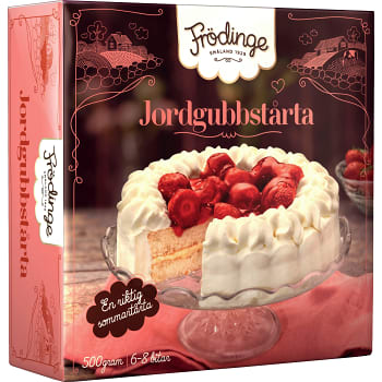 Jordgubbstårta Fryst 500g Frödinge