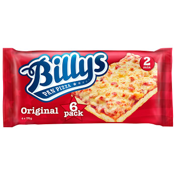 Pizza Orig 6-pack 1020g Billys