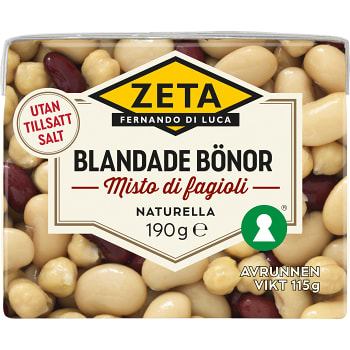 Blandade Bönor 190g Zeta