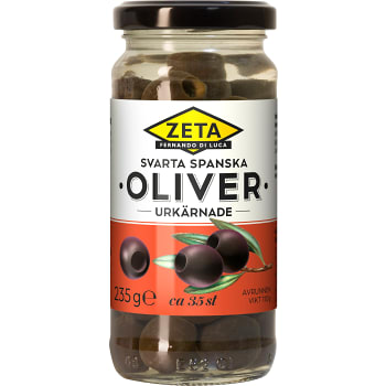 Oliver Spanska Svarta Urkärnade 235g Zeta